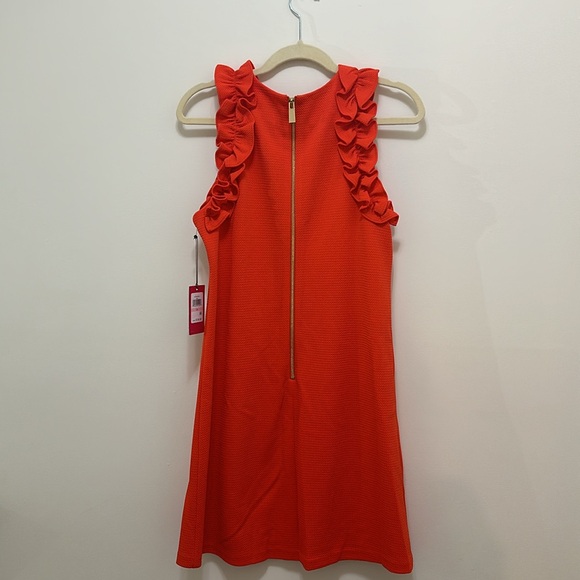 Women’s Vince Comuto Signature Luxury Ruffle Dress - Picture 2 of 4